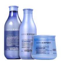 Kit L'Oréal Professionnel Serie Expert Blondifier Gloss Trio (3 Produtos)
