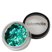 Colormake Shine Formatos Diamante Azul Turquesa - Glitter 2g
