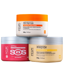 Kit Felps Professional Cronograma Capilar Reparador (3 Produtos)