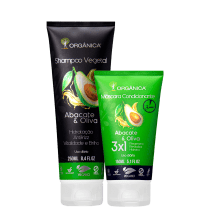 Kit Orgânica Abacate & Oliva Duo (2 Produtos)