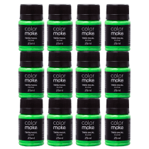 Kit Colormake Tinta Facial Verde (12 Unidades)
