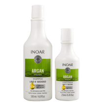 Kit Inoar Argan Infusion Liso e Sedoso (2 Produtos)