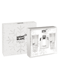 Conjunto Montblanc Legend Spirit Masculino - Eau de Toilette 100ml + Pós-Barba 100ml + Gel de Banho 100ml