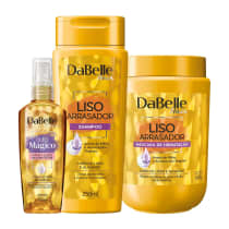 Kit DaBelle Hair Liso Arrasador Multiprotetor Trio (3 Produtos)