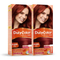 Kit DutyColor 6.646 Cereja Especial Duo - Coloração Permanente (2 Unidades)