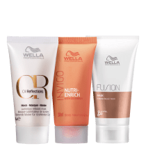 Kit Wella Professionals Triple Mini Masks (3 Produtos)