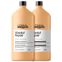 Kit L'Oréal Professionnel Serie Expert Absolut Repair Gold Quinoa + Protein Salon Duo (2 Produtos)