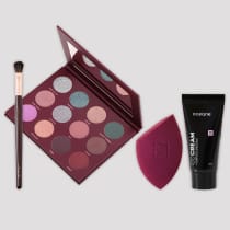 Kit 12 Shades + Pincel MS8 + Flat Blend + CC Cream