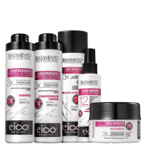 Kit Eico Life Liso Mágico Supreme (5 Produtos)