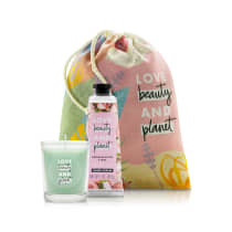 Kit Love Beauty and Planet Creme de mão Delicious Glow e Vela (3 produtos)