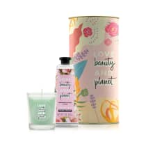 Kit Love Beauty and Planet Creme de mão Delicious Glow e Vela em Lata (3 produtos)