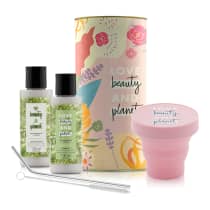 Kit Love, Beauty and Planet - Shampoo + Condicionador 100ml Energizing Detox + Copinho + Canudo + Lata