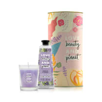 Kit Love Beauty and Planet Creme de mão Smooth & Serene e Vela em lata (3 produtos)