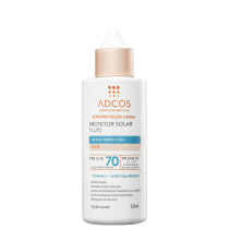 ADCOS Fotoproteção Diária Fluid Nude FPS 70 - Protetor Solar 50ml