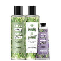 Kit Love, Beauty and Planet - Shampoo + Condicionador 300ml Energizing Detox + Creme de mãos Sooth and Serene