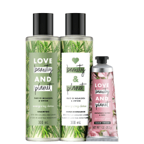 Kit Love, Beauty and Planet - Shampoo + Condicionador 300ml Energizing Detox + Creme de mãos Delicious Glow