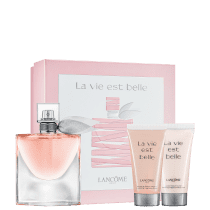 Conjunto La Vie Est Belle Lancôme Feminino - Eau de Parfum 50ml + Gel de Banho 50ml + Loção Corporal 50ml