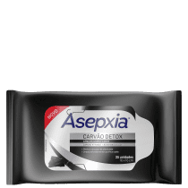 Asepxia Carvão Detox - Lenço de Limpeza (25 Unidades)