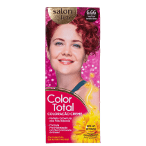 Kit Salon Line Color Total 6.66 Louro Escuro Vermelho Intenso - Coloração Permanente