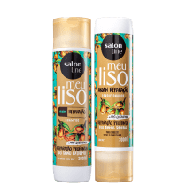 Kit Salon Line Meu Liso Argan Reparação Duo (2 Produtos)