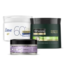 Kit Cronograma Capilar Nutrição para o seu liso