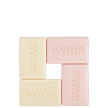 Sabonetes em Barra L'Occitane Au Brésil Vivre Jeito Leve & Alegria Contagiante 4x75g