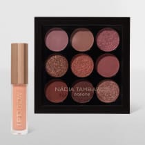 Kit Lip To Glow Nude + Paleta To Go Nude Nádia Tambasco (2 Produtos)