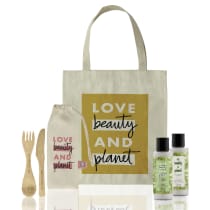 Kit Love, Beauty and Planet - Shampoo + Condicionador 100ml Energizing Detox + Ecobag + Talheres de Bambu