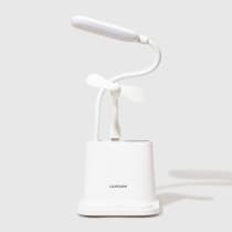 Fan Desk Lamp - Luminária de Mesa com Ventilador
