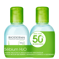 Kit Bioderma Sébium H2O Duo - Água Micelar 2x100ml