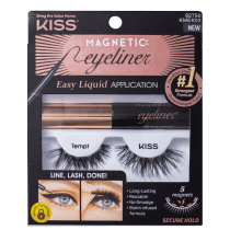 Kiss New York Magnetic Eyeliner K02 - Cílios Postiços Magnéticos