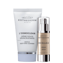Kit Esthederm Excellage Duo - Creme de Limpeza Facial 75ml + Sérum Redutor de Linhas Facial 30ml