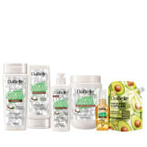 Kit DaBelle Hair Coco Poderoso Full + Super Nutrição de Super Food (6 Produtos)