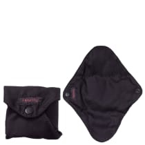 Fleurity Preto - Absorvente Reutilizável Noturno (1 Unidade)