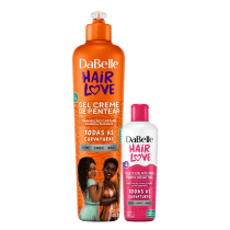 Kit DaBelle Hair Love Gel Em Creme Transicionadas + Óleo