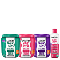 Kit DaBelle Hair Love Máscaras + Óleo
