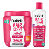 Kit DaBelle Hair Love Máscara Nutre + Óleo