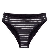 Korui Bela Gil Branca e Preta - Calcinha Absorvente PP