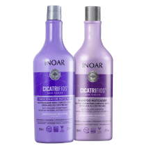Kit Inoar Cicatrifios Loiro Perfeito Salon (2 Produtos)