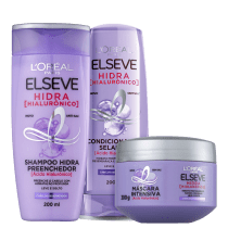 Kit Elseve L'Oréal Paris Hidra Hialurônico Trio (3 Produtos)