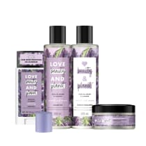 Kit Love, Beauty and Planet - Shampoo + Condicionador + Máscara de tratamento + Desodorante Stick Lavanda e Óleo de Argan