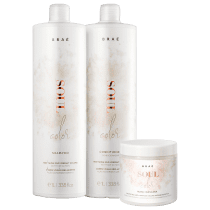Kit Braé Soul Color Treatment Salon (3 produtos)