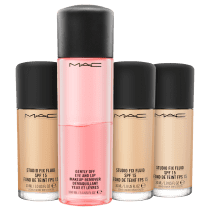 Kit M·A·C Studio Fix Fluid & Gently Off (4 Produtos)