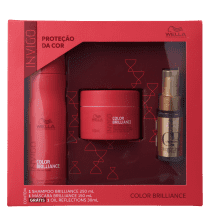 Kit Wella Professionals Invigo Color Brilliance Oil Reflections (3 Produtos)
