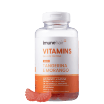 Imunehair Vitamins Bala de Pectina - Suplemento Alimentar (60 Unidades)