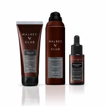 Combo Malbec Club: Gel Espuma P/ Barbear, 150Ml + Oleo Pre E Pos Barba Club, 25Ml + Creme De Barbear, 150Ml