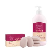 Combo Cuide-Se Bem Beijinho: Loção Hidratante, 400Ml + Sabonete Em Barra, 5 Un. 80G Cada