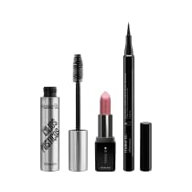 Combo Make B.: Batom Cremoso Nude Up, 3,6g + Máscara Cílios Postiços, 12g + Caneta Para Delinear Olhos, 1,2ml