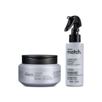 Combo Match Juventude dos Fios: Máscara Anti-Idade 250g + Spray Volumador 100ml