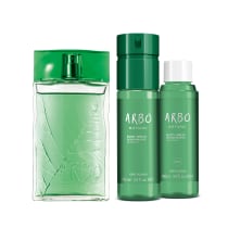 Conjunto Arbo Botanic o Boticário Masculino - Desodorante Colônia 100ml + Body Spray 100ml + Refil Body Spray 100ml